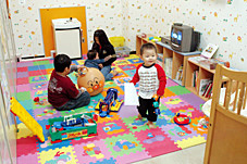 小児科プレイルーム室の様子